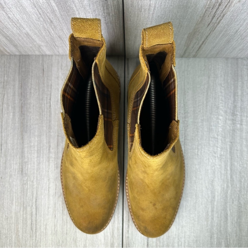 Timberland Courtmayeur Valley Chelsea Brown Suede Leather Boots Women’s Size 9.5 - Picture 6 of 10